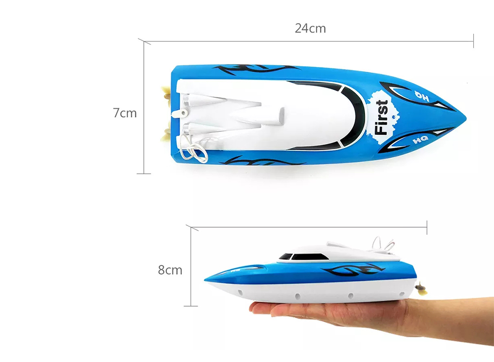 Flytec 2011 - 15A 2.4G RC Simulation Boat 15m Remote Control Distance