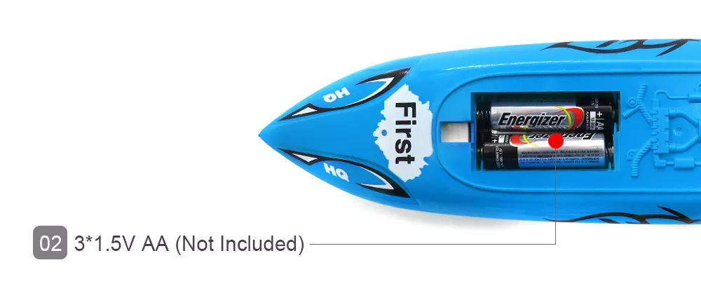Flytec 2011 - 15A 2.4G RC Simulation Boat 15m Remote Control Distance