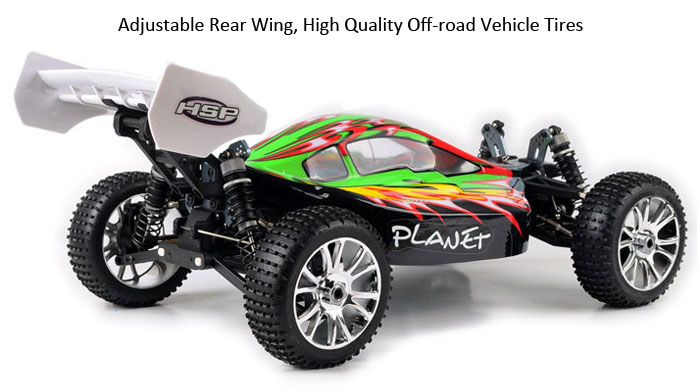 HSP 94060 1/8 Scale 2.4G Electrical RC Brushless Car High Speed 4WD Off-road SUV