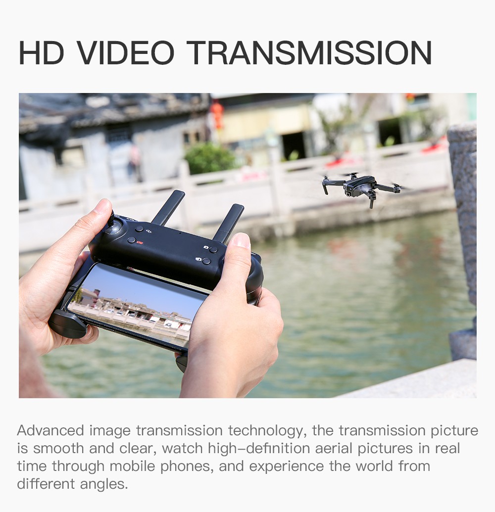 SG107 HD Aerial Folding Drone HD VIDEO TRANSMISSION