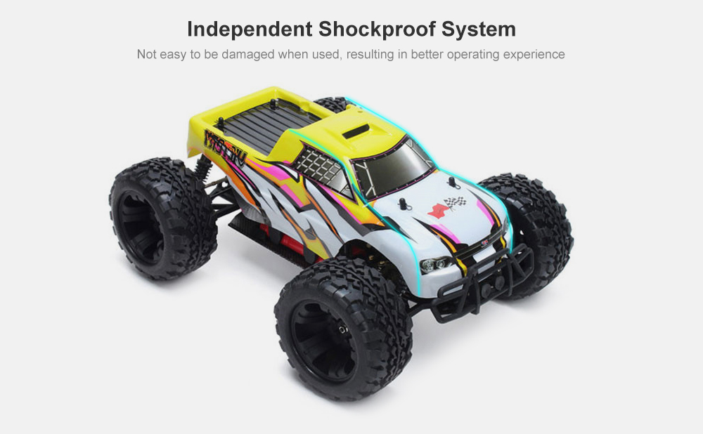 FS Racing 4WD 1/10 2.4GH Electrical Truck with 60A Brushless Motor