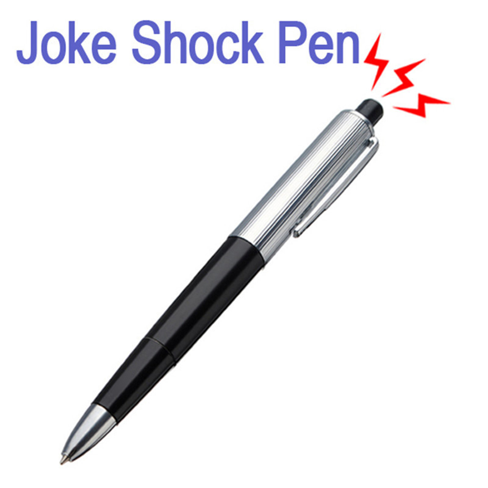 Funny Electric Shock Gag Pen Joke Trick Gift Toy for Friend